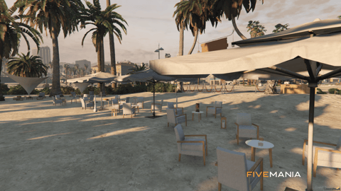 FIVEM Vespucci Beach Club | Luxury Beachfront MLO | Pools & Bars | DJ Booth | Seating Areas | Exterior Map | Add-On | Optimized | Fivem Ready | High Quality — image 16