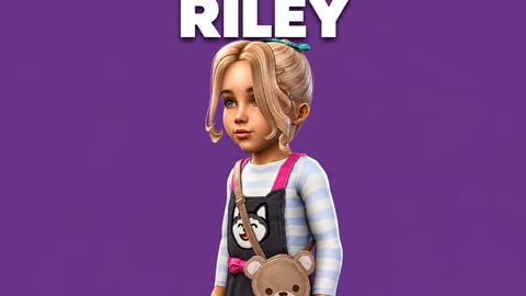 Riley | Female Ped | Multiple Outfits | Optimized & Fivem Ready [Add-On] cover