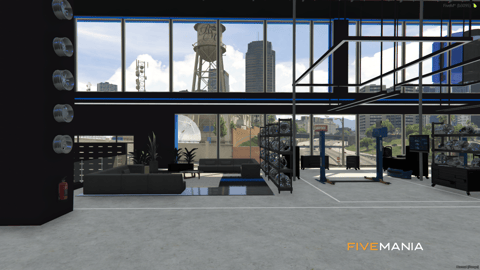 FIVEM Gear Tech Mechanic, Modern Auto Garage MLO, image 9