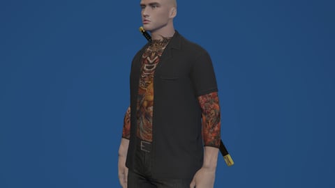 Nike | Male Ped | Multiple Outfits | Optimized & Fivem Ready [Add-On] — image 4