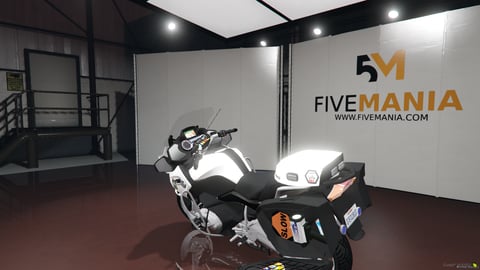FIVEM 1200rt | Lore-Friendly Police Motorcycle [Unbadged] Add-On | Working Lights | Saddlebags | Optimized | Fivem Ready | High Quality — image 8