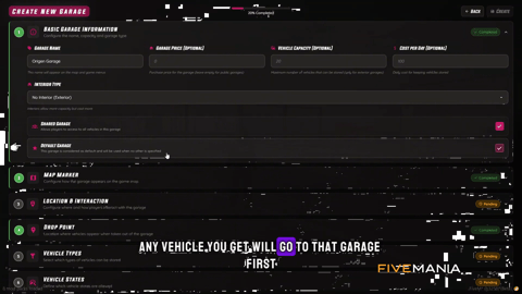 FIVEM Garage Script | Advanced Vehicle Storage System | Custom Garages | Vehicle Spawner | Multi-Vehicle Support | UI & Management | Add-On | Optimized | Fivem Ready | High Quality, image 5