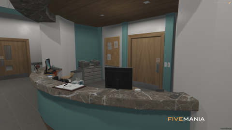 FIVEM Paleto Medical Center | Modern Hospital MLO | Interior & Exterior | Reception & Patient Rooms | X-Ray Room | Add-On | Optimized | Fivem Ready | High Quality — image 13