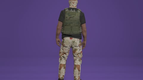 Jasper | Male Ped | Multiple Outfits | Optimized & Fivem Ready [Add-On] — image 8