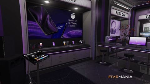FIVEM Digital Den | Modern Electronics Store MLO | Interior & Exterior | Detailed Displays | Backroom & Storage | Add-On | Optimized | Fivem Ready | High Quality — image 6