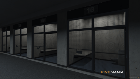 FIVEM Mission Row Police Department V2 | Enhanced Police Station MLO | Interior & Exterior | Modern Design | Detailed Offices | Garage | Add-On | Optimized | Fivem Ready | High Quality — image 47
