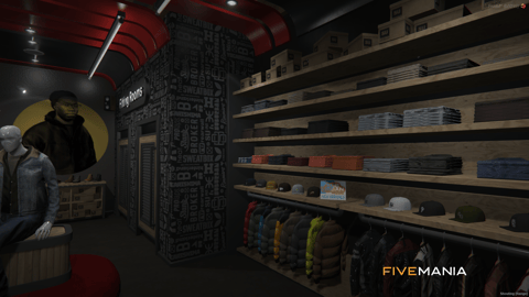 FIVEM Suburban Clothing Store V2 | Modern Clothing Store MLO | Interior & Exterior | Custom Props | Fitting Rooms | Add-On | Optimized | Fivem Ready | High Quality — image 8