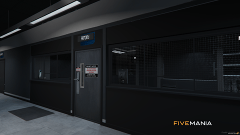 FIVEM Mission Row Police Department V2 | Enhanced Police Station MLO | Interior & Exterior | Modern Design | Detailed Offices | Garage | Add-On | Optimized | Fivem Ready | High Quality — image 24