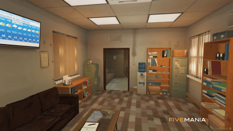 FIVEM Sandy University | Immersive University MLO | Interior & Exterior | Classrooms | Lockers | Lobby | Add-On | Optimized | Fivem Ready | High Quality — image 17