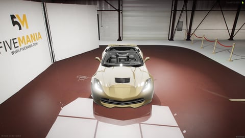 FIVEM C7 | Realistic Sports Car [Badged] Add-On | Optimized | Fivem Ready | High Quality — image 5