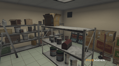 FIVEM Los Santos Customs Mechanic Airport Section | Expanded Mechanic Shop MLO | Interior & Exterior | Lounge Area | Underground Parking | Add-On | Optimized | Fivem Ready | High Quality — image 30
