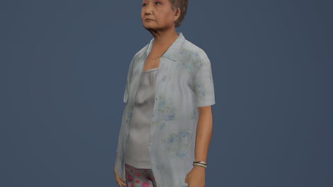 Granny | Female Ped | Multiple Outfits | Optimized & Fivem Ready [Add-On] — image 3
