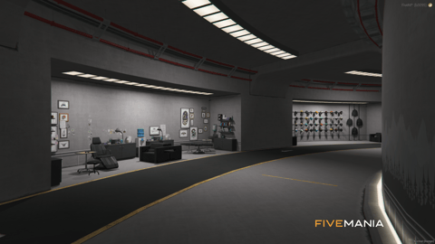 FIVEM Burning Motors Club | Exclusive Motor Club MLO | Interior & Exterior | Garage & Bar | Meeting Room | Tattoo Parlor | Add-On | Optimized | Fivem Ready | High Quality — image 11