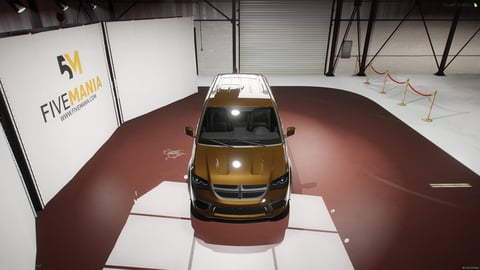 FIVEM Caraem | Realistic Minivan [Unbadged] Add-On | Custom Bodykit | Fivem Ready | High Quality — image 5