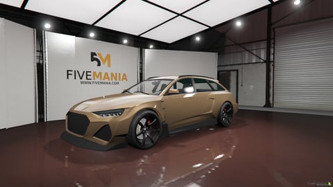 FIVEM Audi RS6 Avant (C8) | Lore Friendly Performance Wagon | Interior & Exterior | Tuning Parts | Working Lights | Add-On | Optimized | Fivem Ready | High Quality, image 3
