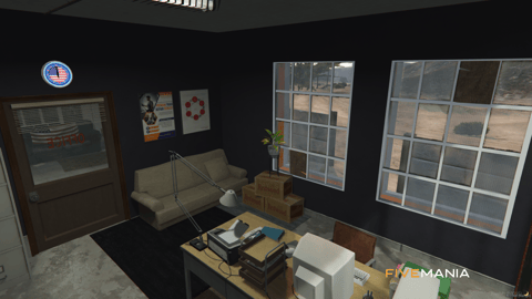 FIVEM Custom Truck Repairs | Heavy Duty Mechanic MLO | Interior & Exterior | Office & Workshop | Service Pits | Add-On | Optimized | Fivem Ready | High Quality — image 15