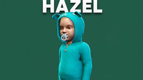 Hazel | Female Ped | Multiple Outfits | Optimized & Fivem Ready [Add-On] cover