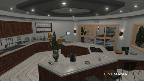 FIVEM Bungalow Village | Tropical Island Village MLO | Multiple Bungalows | Private Pools | Interior & Exterior | Add-On | Optimized | Fivem Ready | High Quality — image 18