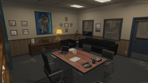 FIVEM City Lspd | Modern Police Department MLO | Interior & Exterior | Offices & Briefing Rooms | Add-On | Optimized | Fivem Ready | High Quality — image 21