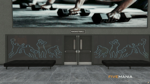 FIVEM Gym Fitness Center, Modern Workout Gym MLO, image 14