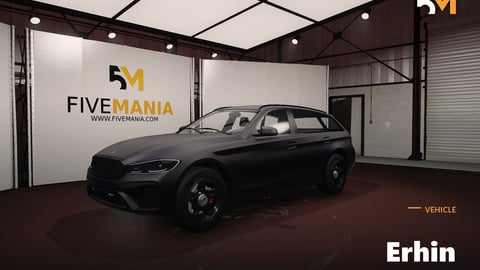 FIVEM Erhin | Realistic Station Wagon [Unbadged] Add-On | Working Lights | Interior & Exterior | Optimized | Fivem Ready | High Quality cover