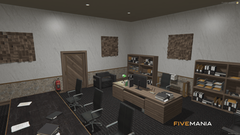 FIVEM Down Town Courthouse | Grand Legal MLO | Interior & Exterior | Offices & Waiting Areas | Add-On | Optimized | Fivem Ready | High Quality — image 14