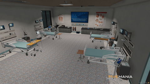 FIVEM Medical Center V2 | Modern Hospital MLO | Interior & Exterior | Reception Area | Patient Rooms | Pharmacy | Working Elevators | Add-On | Optimized | Fivem Ready | High Quality — image 33