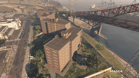 FIVEM New York Block | Urban Apartment Complex MLO | Basketball Court | Playground | Detailed Exterior | Add-On | Optimized | Fivem Ready | High Quality — image 11