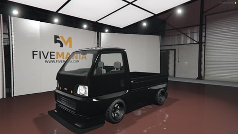 FIVEM Cdy1b | Compact Pickup Truck [Unbadged] Add-On | Custom Wheels | Lowered Stance | Detailed Interior & Exterior | Optimized | Fivem Ready | High Quality, image 3