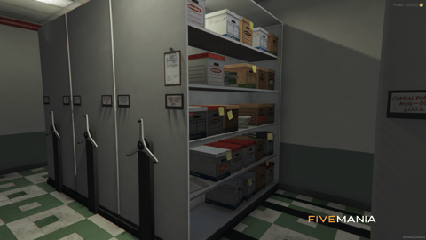 FIVEM Davis Sheriff Station | Detailed Police Station MLO | Interior & Exterior | Shooting Range | Jail Cells | Offices | Add-On | Optimized | Fivem Ready | High Quality — image 31