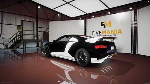 FIVEM Audidy | Realistic Sports Car [Unbadged] Add-On | Custom Model | Working Lights | Custom Body Kit | Optimized | Fivem Ready | High Quality — image 8