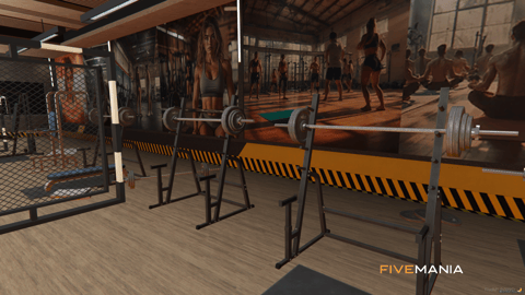 FIVEM Grove Street Lake | Multi-Purpose Waterfront MLO | Gym & Office | Outdoor Lounge | Amphitheater & Beach | Add-On | Optimized | Fivem Ready | High Quality — image 32