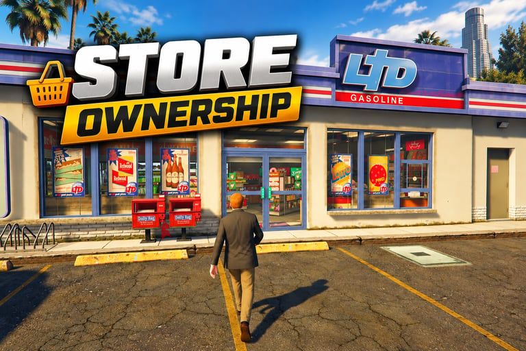 FIVEM Store Ownership Script, Advanced Business Management System