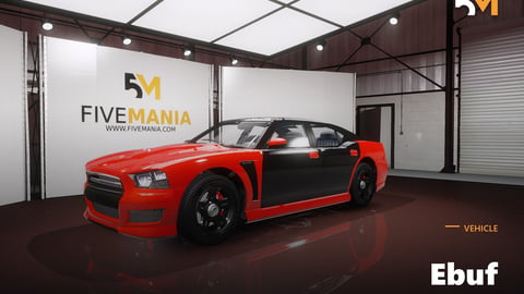 FIVEM Ebuf | Realistic Sedan [Badged] Add-On | Optimized | Fivem Ready | High Quality cover