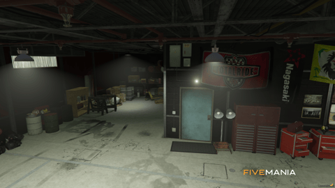 FIVEM Xmart Hood | Custom Neighborhood MLO | Interior & Exterior | Bar & Lounge | Garage Workshop | Custom Props | Add-On | Optimized | Fivem Ready | High Quality — image 15