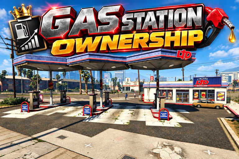 FIVEM Gas Station Ownership, Business Management Script