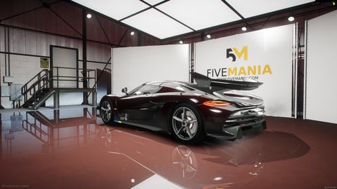 FIVEM Jes20 | Realistic Sports Car [Unbadged] Add-On | Interior & Exterior | Working Lights | Carbon Accents | Add-On | Optimized | Fivem Ready | High Quality — image 8