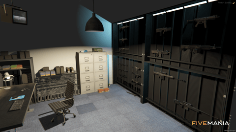FIVEM Vespuccipolice | Modern Police Department MLO | Interior & Exterior | Jail Cells | Armory | Parking Garage | Add-On | Optimized | Fivem Ready | High Quality — image 18