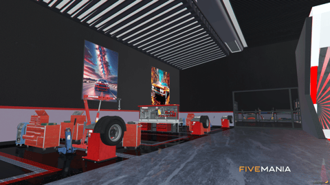 FIVEM Stop Car Mechanic | Full-Service Garage MLO | Interior & Exterior | Tuning & Detailing | Rooftop Parking | Add-On | Optimized | Fivem Ready | High Quality — image 16