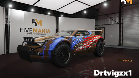 FIVEM Drtvigzx1 | Off-Road Sports Car [Unbadged] Add-On | Custom Livery | Working Lights | Tuning Parts | Add-On | Optimized | Fivem Ready | High Quality cover