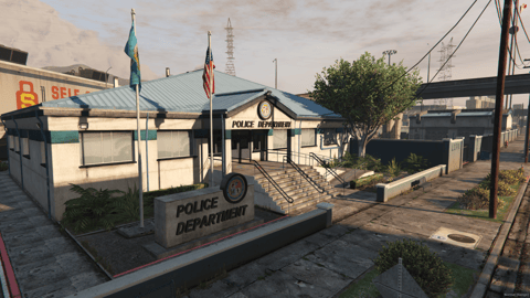 FIVEM City Lspd | Modern Police Department MLO | Interior & Exterior | Offices & Briefing Rooms | Add-On | Optimized | Fivem Ready | High Quality — image 2