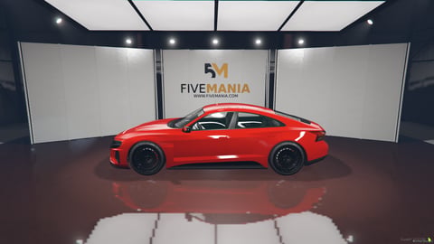 FIVEM Audi e-tron GT | Lore Friendly Electric Sportback Add-On | High Quality Model | Custom Wheels | Detailed Interior | Optimized | Fivem Ready | High Quality, image 7