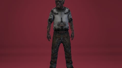 Mortis | FiveM Male Ped | Undead Zombie Character | Multiple Outfits | Optimized & Fivem Ready [Add-On], image 5