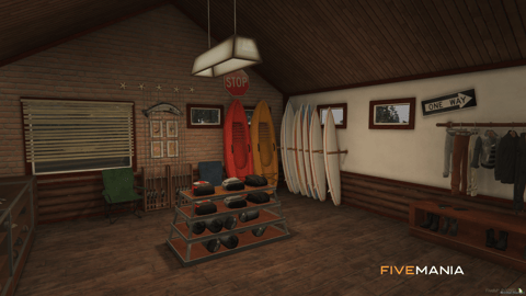 FIVEM Paleto Stags | Rustic Store & Bar MLO | Interior & Exterior | Wine Cellar | Bar Area | Storefront | Add-On | Optimized | Fivem Ready | High Quality — image 7