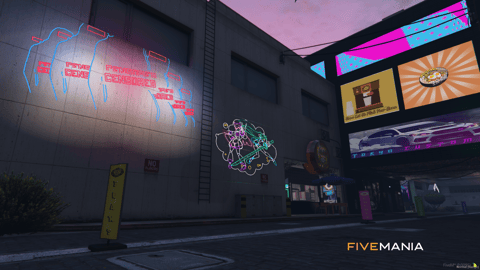 FIVEM Neo Tokyo | Futuristic City Map Expansion | Multiple MLOs | Custom Interiors | Neon Lighting | Exterior Map Edits | Add-On | Optimized | Fivem Ready | High Quality — image 3