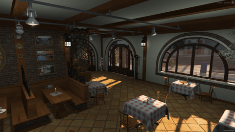 FIVEM Pizza This | Authentic Pizzeria MLO | Interior & Exterior | Basement & Locker Room | Cozy Dining | Add-On | Optimized | Fivem Ready | High Quality — image 6