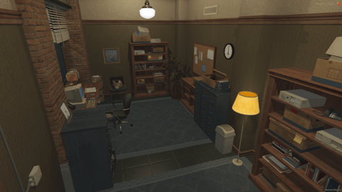 FIVEM Paleto Sherif Department V2 | Detailed Sheriff Station MLO | Interior & Exterior | Offices & Cells | Custom Props | Add-On | Optimized | Fivem Ready | High Quality — image 8