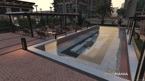 FIVEM Legion Square V3 | Revitalized City Hub Map Edit | Bank MLO | Gas Station | Outdoor Seating | Helipad | Add-On | Optimized | Fivem Ready | High Quality — image 17