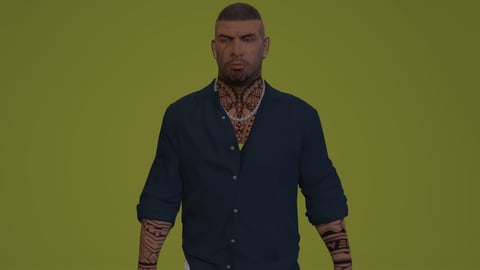 Marlo | Male Ped | Multiple Outfits | Optimized & Fivem Ready [Add-On] — image 5