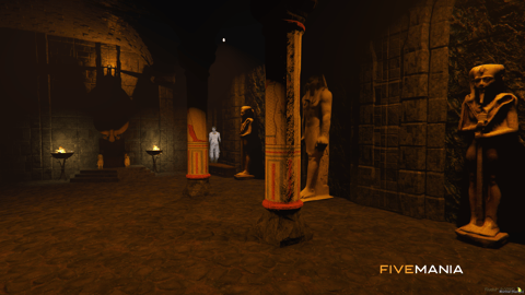 FIVEM Pharaoh Cafe | Egyptian Themed Cafe MLO | Interior & Exterior | Custom Props | Add-On | Optimized | Fivem Ready | High Quality — image 18